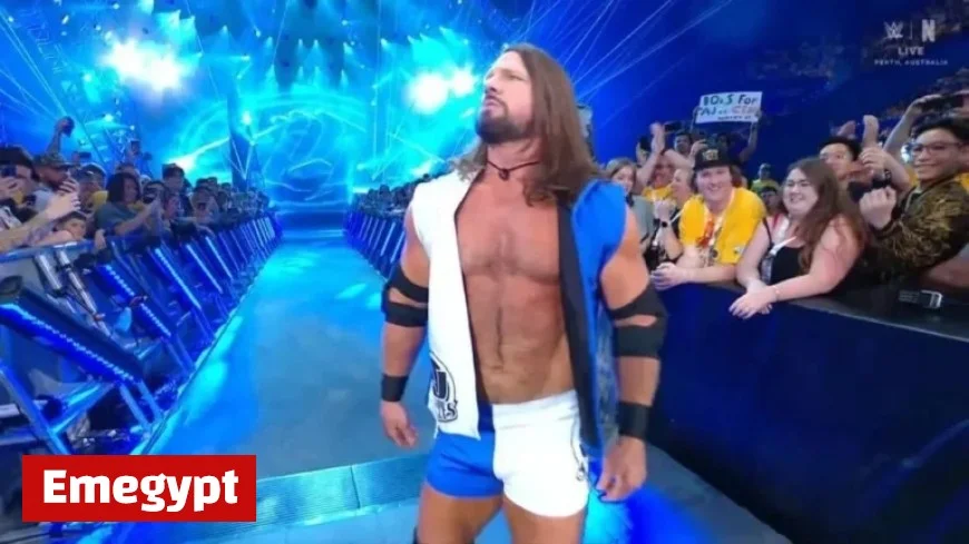 AJ Styles Honors TNA Legacy During WWE Crown Jewel Event