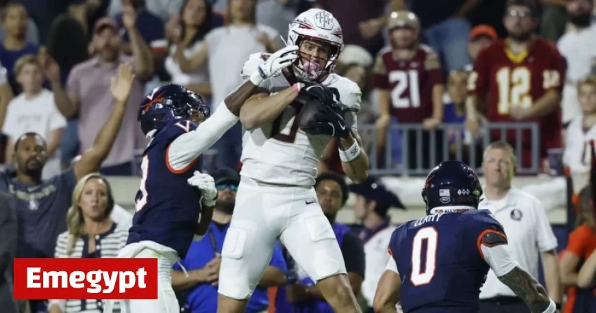 Duce Robinson Injury Update Florida State WR Heads to Locker Room Before Halftime Against Pitt