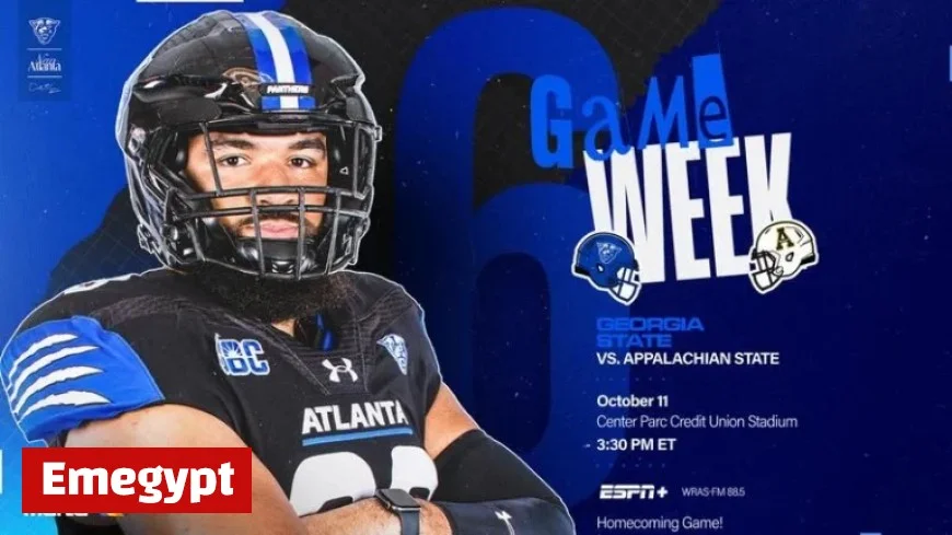 App State Visits as Panthers Celebrate Homecoming Game