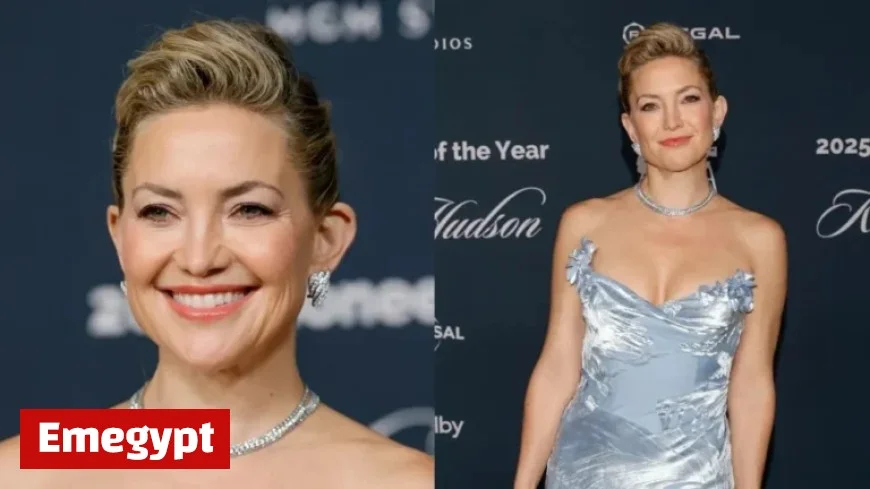 Kate Hudson Dazzles in Stunning Oscar de la Renta Florals and Feathers