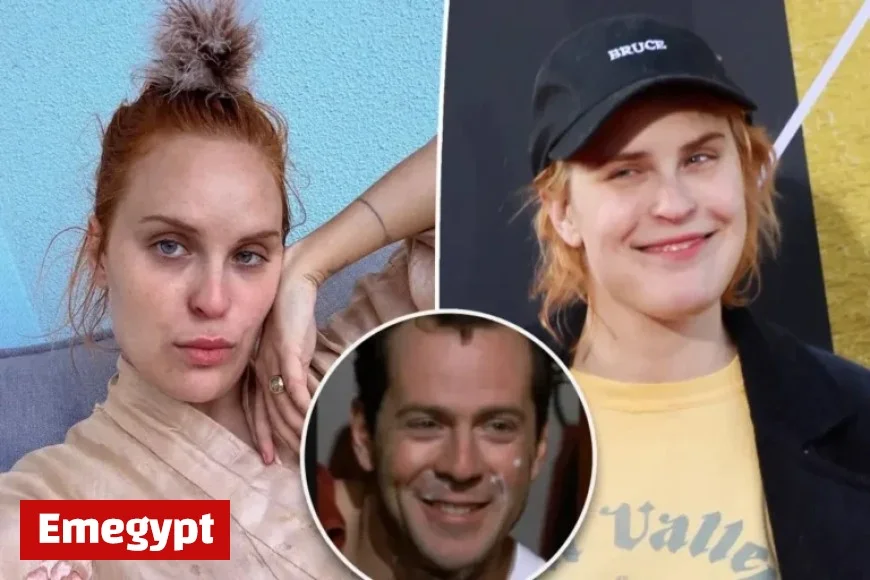Tallulah Willis proudly responds to bullies highlighting her inherited chin from Bruce Willis in inspirational post