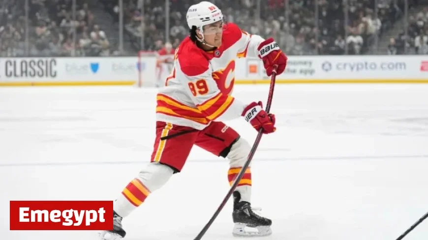 Flames’ Zayne Parekh Shines in Season Debut Against Blues