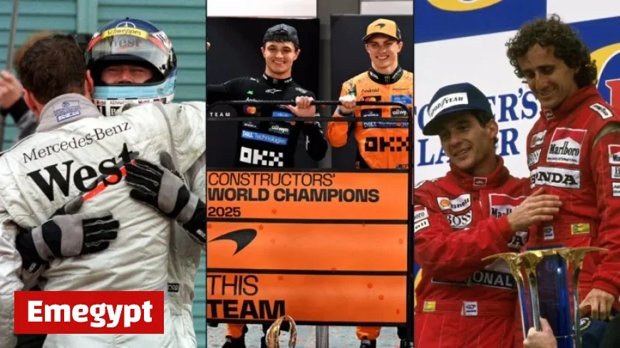 Ranking McLaren’s Top 10 Teams’ Championship Victories From Dominance to Against-the-Odds Comebacks