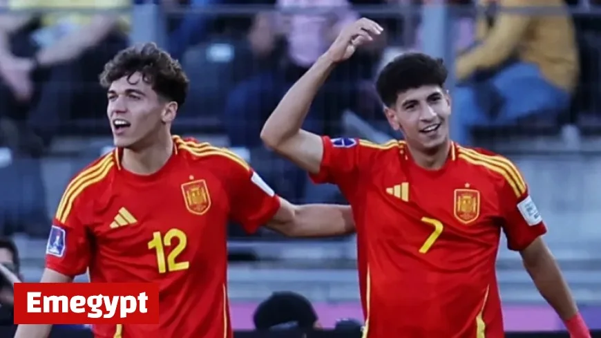 Colombia U-20 Team Struggles Against Rayane Belaid’s Precision as Spain Scores