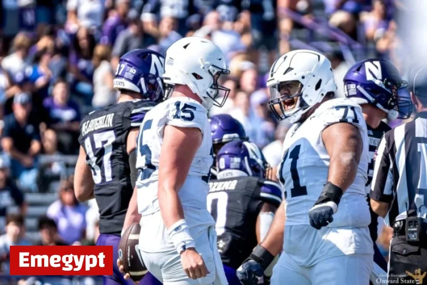 Penn State Football Reveals Nostalgic End Zones for Exciting Northwestern Matchup