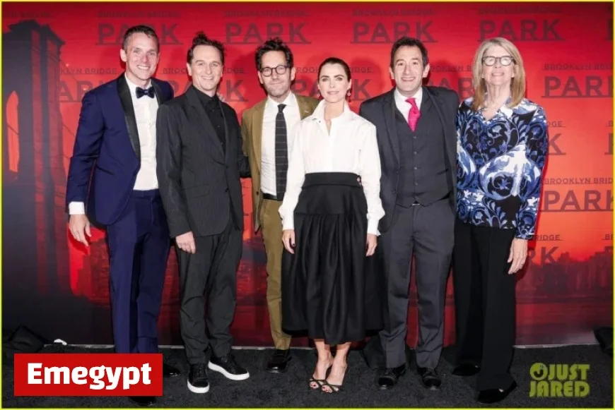 Paul Rudd Unites with Keri Russell and Matthew Rhys at Brooklyn Bridge Park Gala 2025 Event