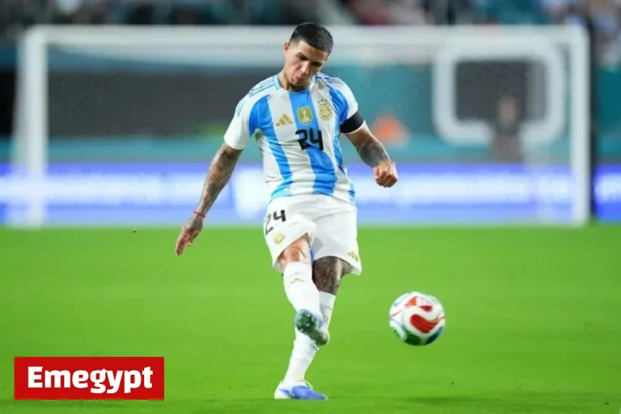Enzo Fernandez Shines as Argentina Secures Victory in International Match Official Site News