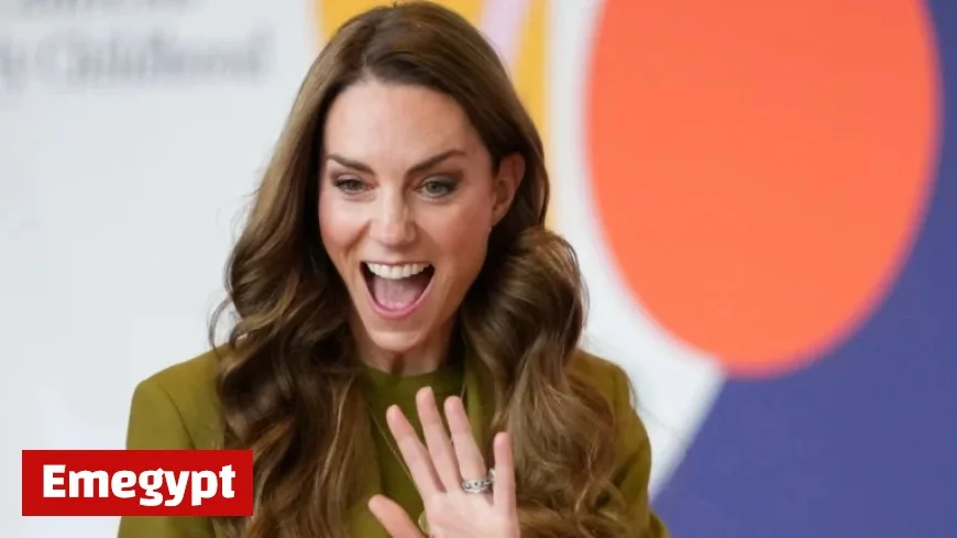 Princess Kate Stuns in Fall’s Olive Green Trend with a Spice Girl-Inspired Suit