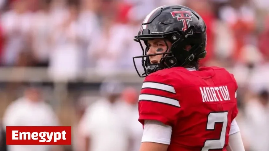 Texas Tech quarterback Behren Morton exits game due to lower-leg injury
