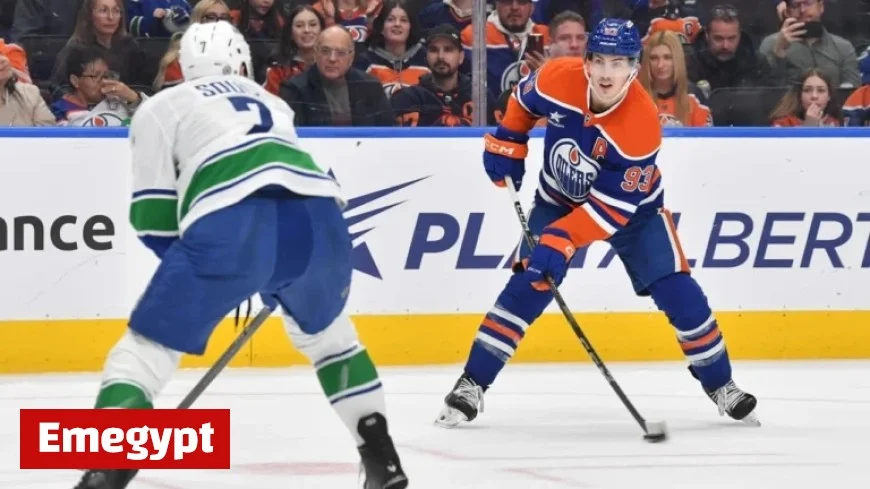Exciting Showdown: Edmonton Oilers Take On Vancouver Canucks in Anticipated Matchup