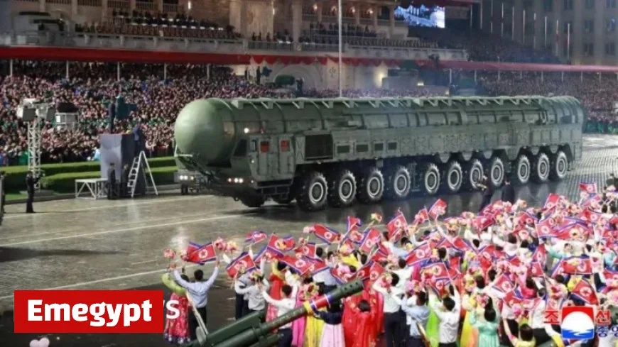 North Korea Unveils Massive Missile as Highlight of Grand Parade