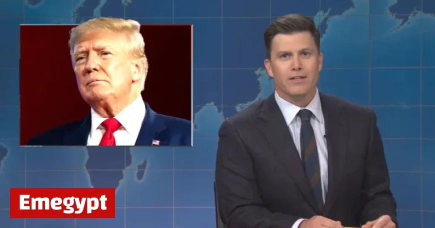 Colin Jost of SNL Takes a Jab at Trump’s Nobel Peace Prize Loss