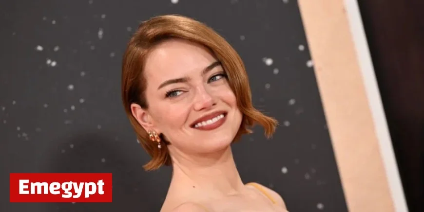 Emma Stone Stuns in Backless Gown at Bugonia London Premiere