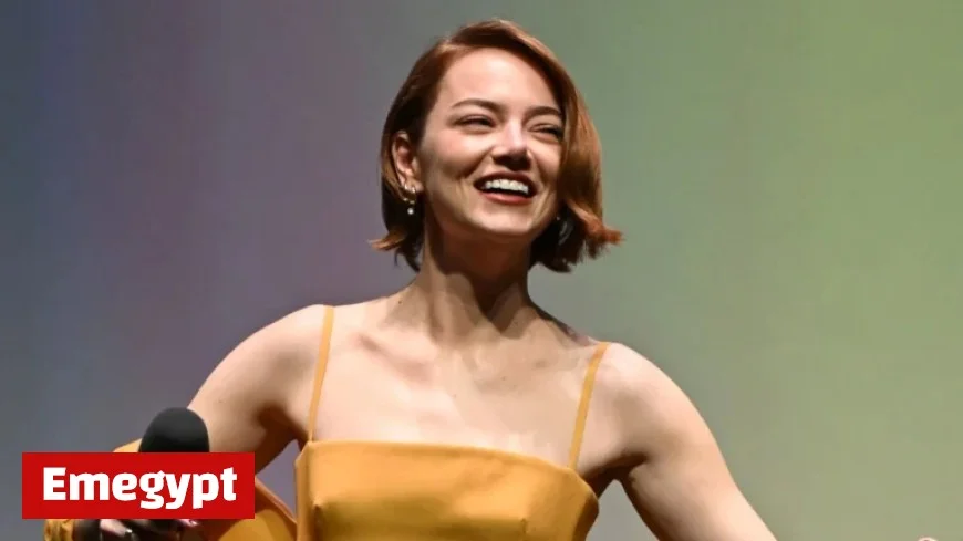 Emma Stone Embraces Taylor Swift’s Vibrant Showgirl Orange Style