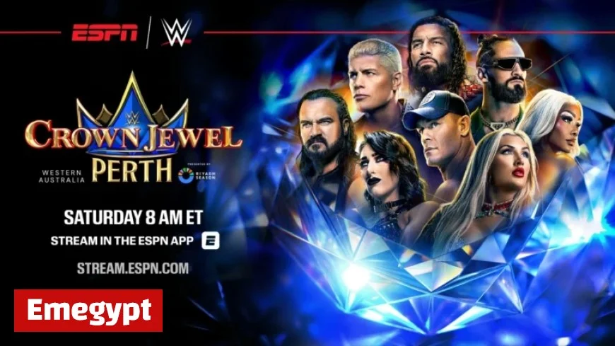 Watch WWE Crown Jewel Exclusively on the ESPN App in the U.S. This Saturday October 11