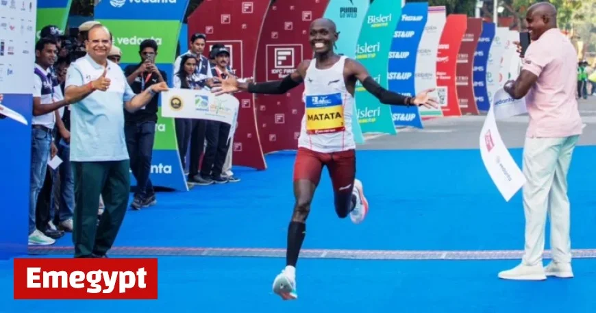 Delhi Half Marathon 2025 Results: Alex Matata and Lilian Rengeruk Triumph in Elite Races