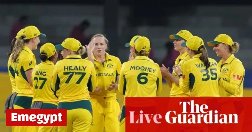 Live Update: Australia vs India at the Women’s Cricket World Cup