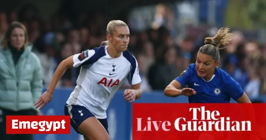 Live Matchday: Chelsea vs Tottenham and Everton vs Manchester United in WSL Highlights