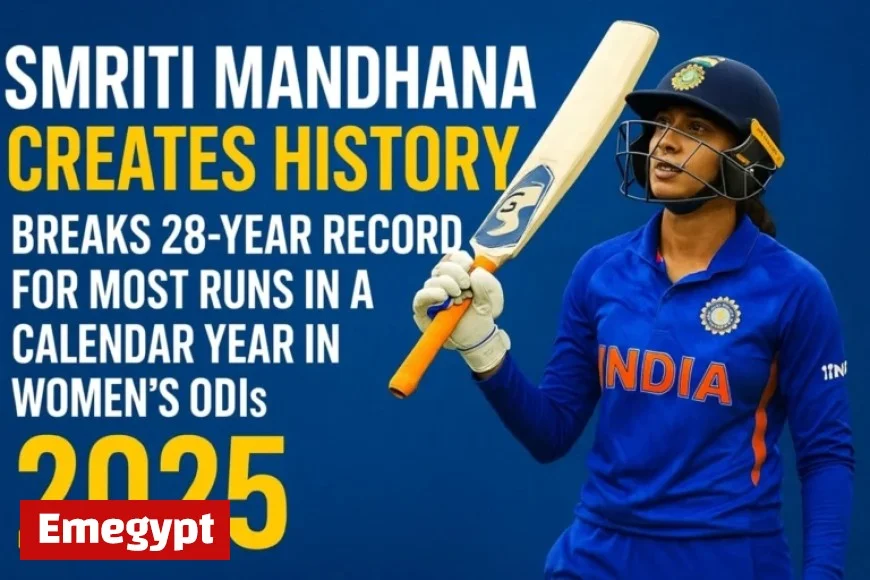 Smriti Mandhana Shatters 28-Year-Old Record in Stunning Achievement