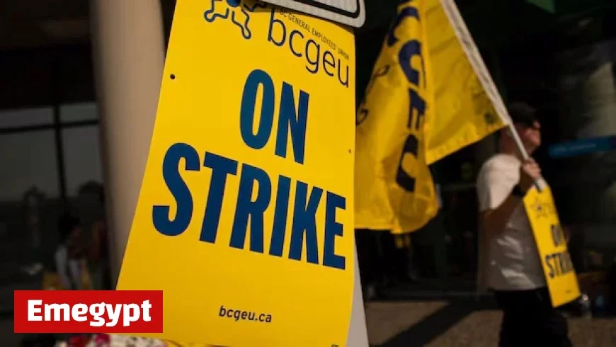 Impact of B.C. Public Workers’ Strike on You Thousands Walk Out