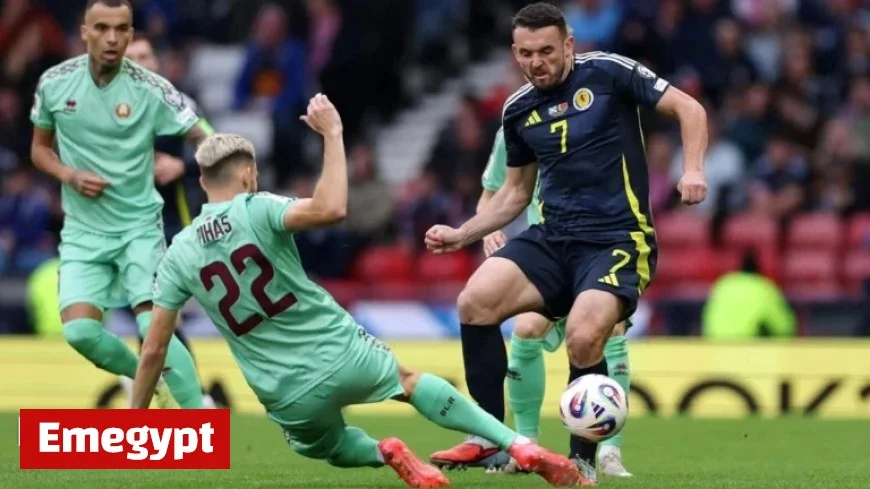 Scotland vs Belarus Live FIFA World Cup Qualifier TV Radio Highlights Team News Updates Stats and Reactions