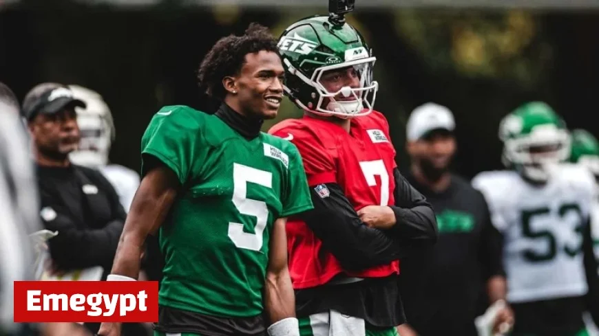 Garrett Wilson Observes Jets’ Unity in London as Denver Showdown Approaches