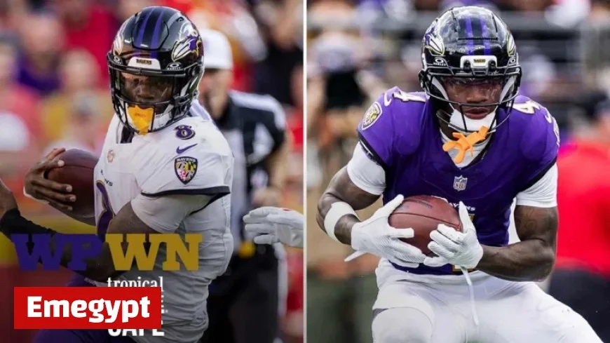 Lamar Jackson Sidelined and Zay Flowers Uncertain for Showdown Against Rams