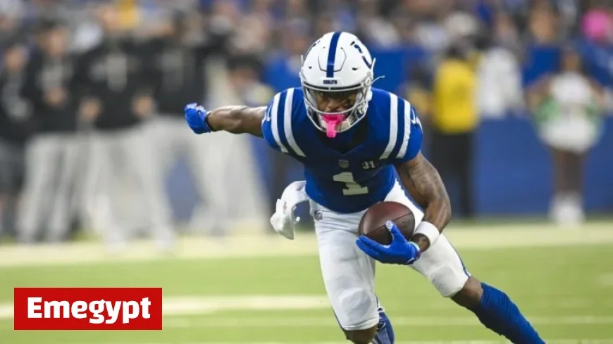 Josh Downs Touchdown Evens the Score to 24-24 in Indianapolis Clash