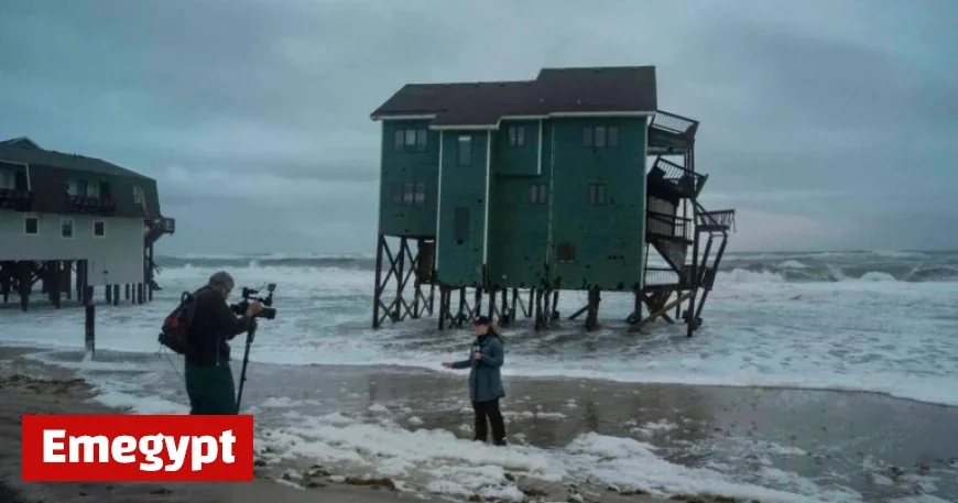 New Jersey braces for nor’easter amid declared emergency; Alaska homes swept away by flooding
