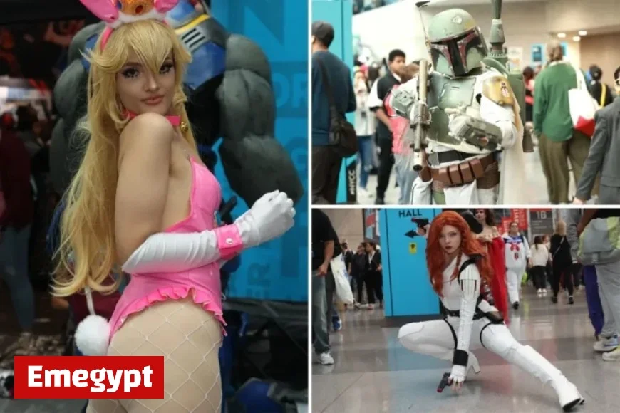 Comic Con in New York City: Cosplayers Take Center Stage with Stunning Costumes