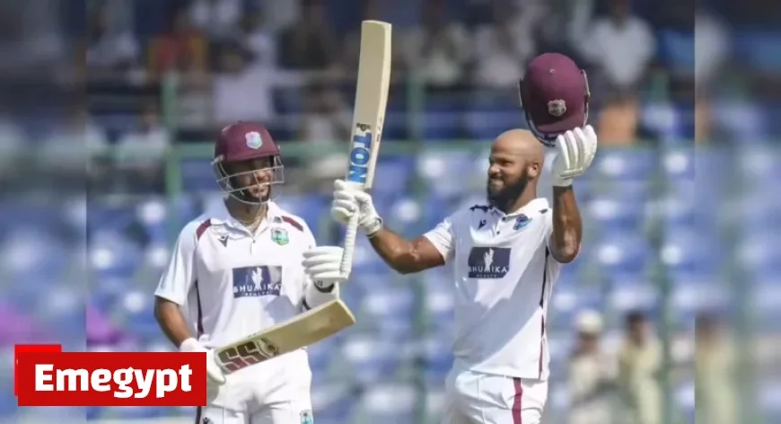 West Indies Opener John Campbell Makes History with Century Against India after 23 Years