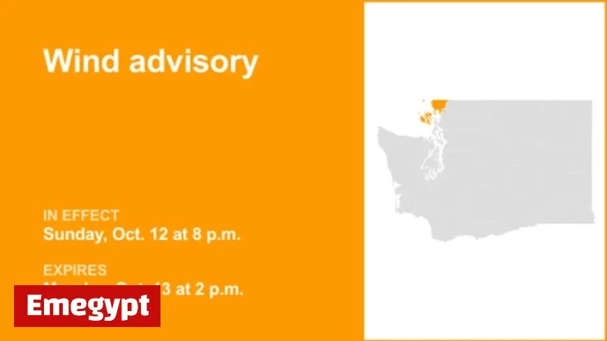 Western Whatcom and San Juan Counties Under Wind Advisory Alert