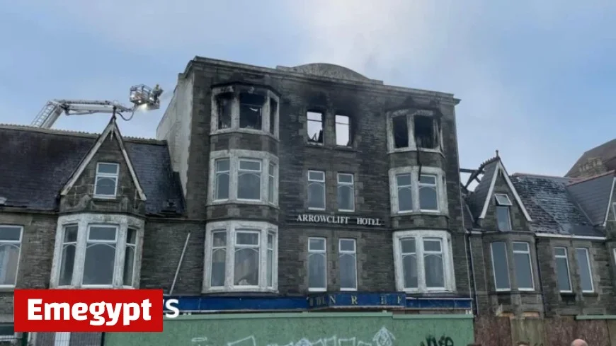 Derelict Newquay Hotel Fire Deemed Inevitable by Local Councillor
