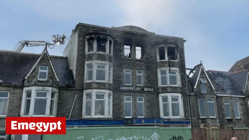 Councillor declares Newquay hotel blaze was an unavoidable outcome