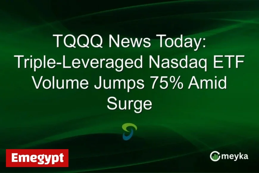 TQQQ News Update: Triple-Leveraged Nasdaq ETF Sees 75% Volume Surge Amid Market Rally