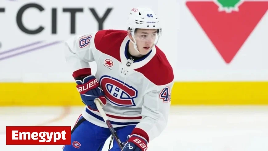 Montreal Canadiens Award Contract Extension to Rising Young Phenom