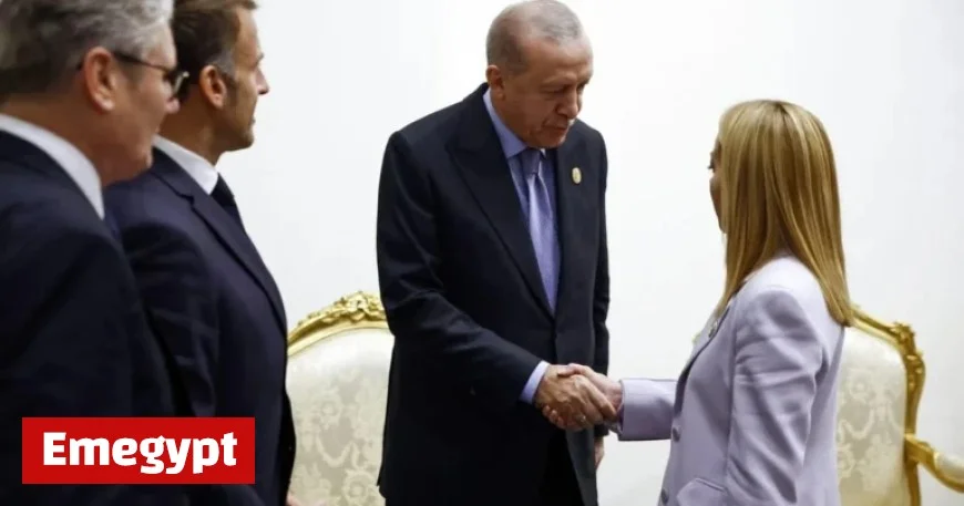 Erdogan Urges Meloni to Quit Smoking While Macron Believes It’s Hopeless