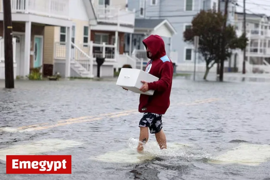 Expect More Flooding at the Shore on a Stormy Monday
