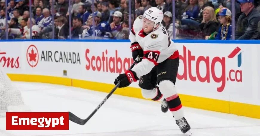 Kleven joins Spence for high-stakes Senators season debut against Predators