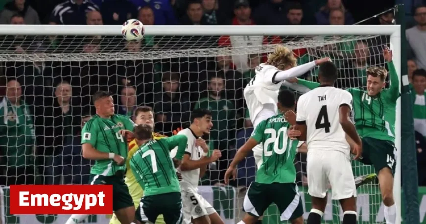 Northern Ireland’s spirited effort falls short against powerful Germany in Belfast showdown