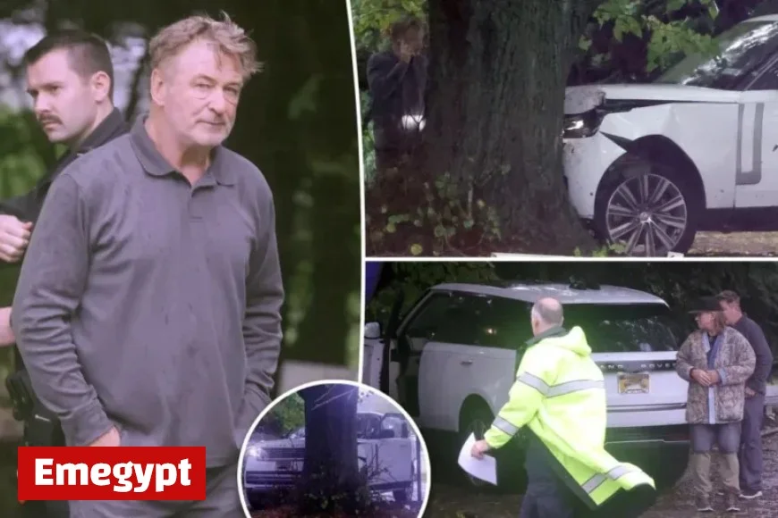 Alec Baldwin’s Range Rover Collides with Tree in Hamptons Exclusive Details