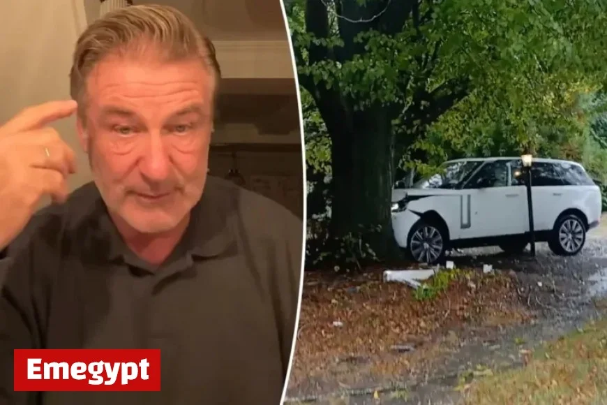 Alec Baldwin Reacts to Wife Hilaria’s Car Crash into a Tree Assures Fans He Is Fine