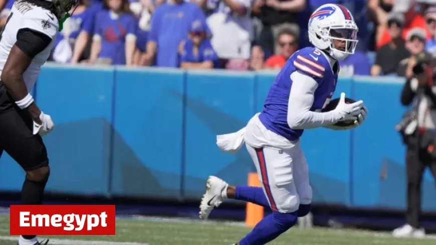 Josh Palmer Injury Update: Bills Wide Receiver Suffers Setback on Monday Night Football
