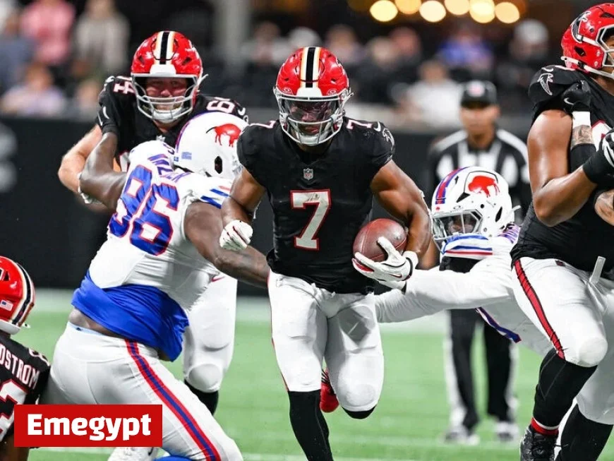 Bijan Shines Bright in Bills Clash as Falcons Secure Monday Night Football Victory