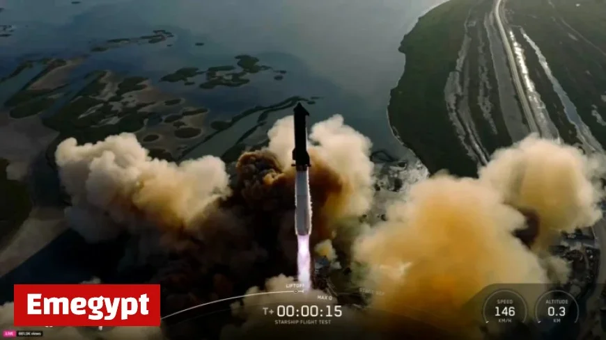 SpaceX Successfully Launches Massive Starship Rocket Towards the Moon and Mars on 11th Test Flight with Video