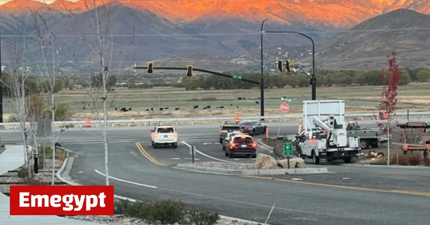 UDOT enhances safety by installing new traffic light at Coyote Ridge intersection in Heber