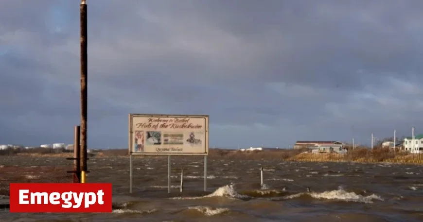 Devastating Impact of Typhoon Halong Remnants Causes Extensive Damage in Western Alaska
