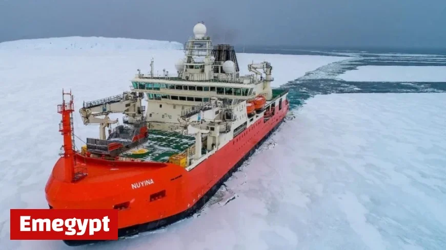 Aussie Icebreaker Encounters Unexpected Scare During Antarctic Journey