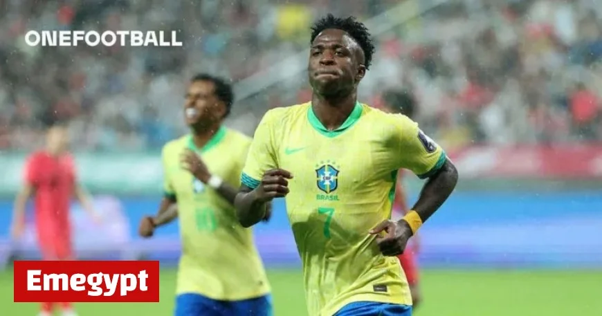 Vinicius Takes Charge as Rodrygo Excluded from Brazil’s Starting XI Against Japan
