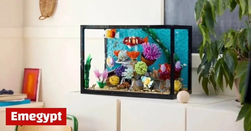 LEGO unveils Icons Tropical Aquarium set diving into the world of fishkeeping